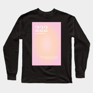 Angel Number 222 Long Sleeve T-Shirt